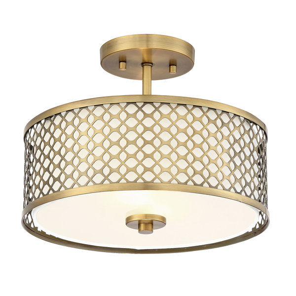 semi mount ceiling light