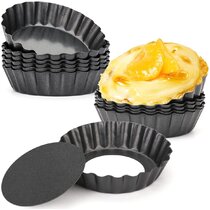 6 Cups Non-stick Steel Muffin Pie Cupcake Pan Tray Egg Tart Mold