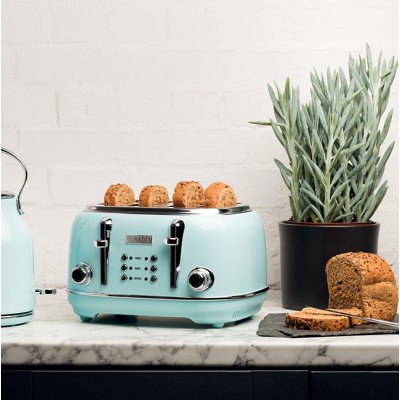 HADEN Heritage 4-Slice Wide Slot Toaster