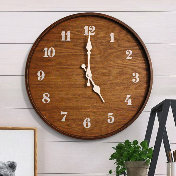 decorative bathroom clocks wayfair ca