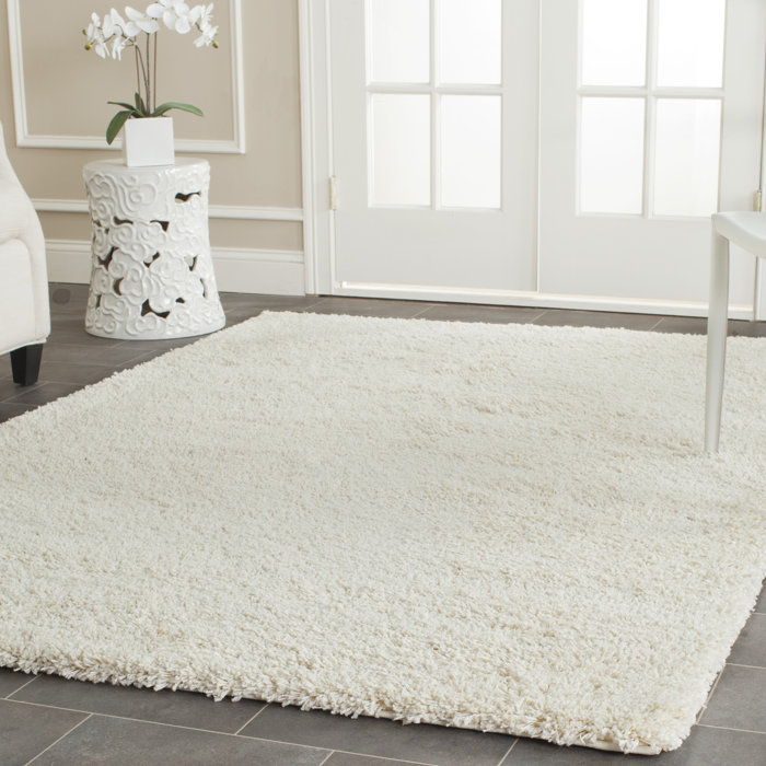 Mercury Row Yoan And Flokati Ivory Area Rug Reviews Yoan And Flokati Ivory Area Rug