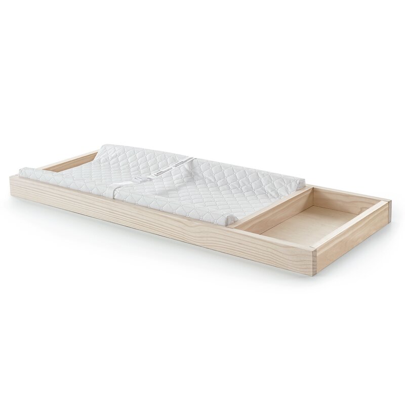 changing pad wooden tray