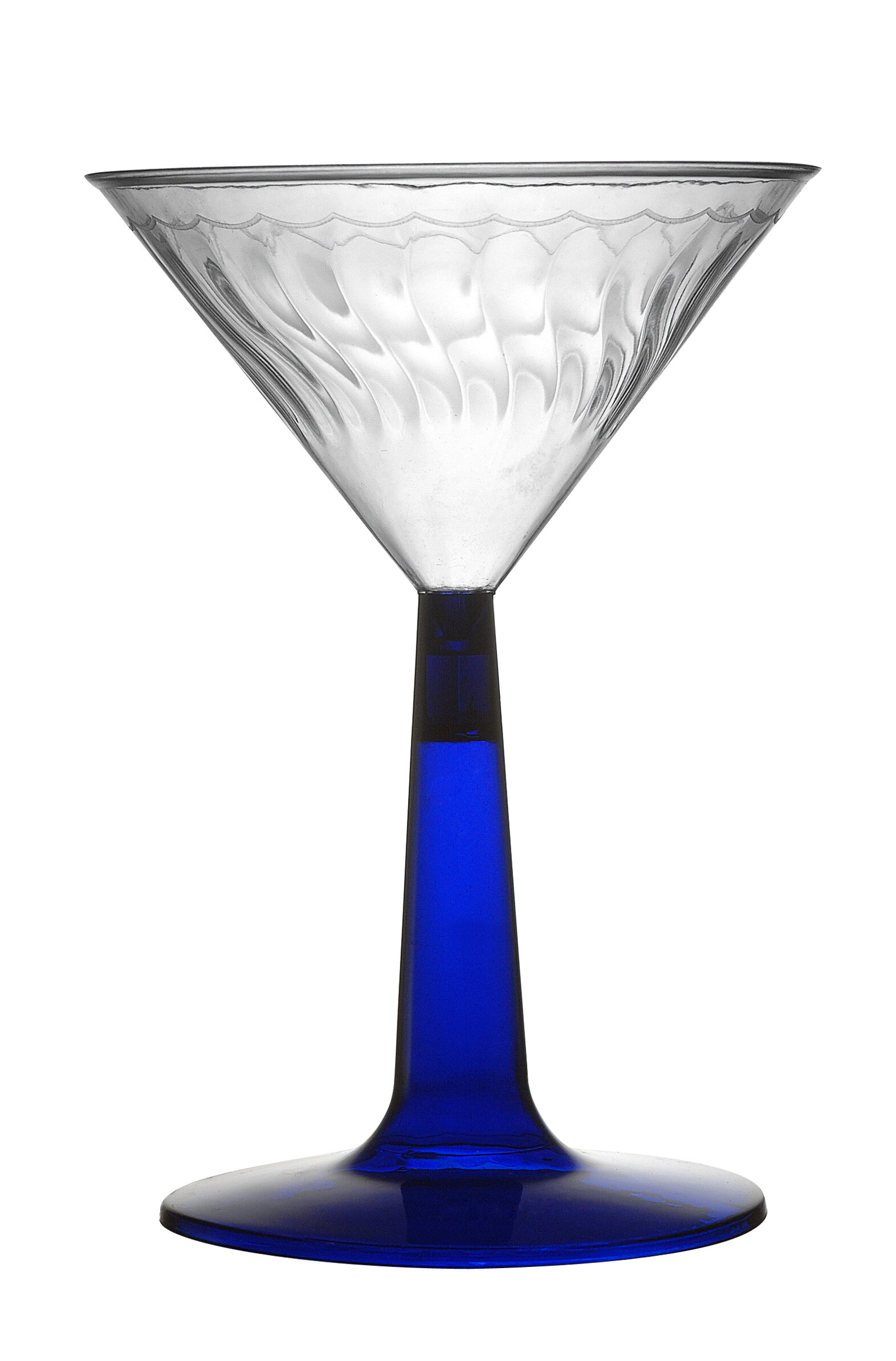 1 pieces glass. Martini Glass.