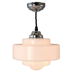 Art Deco Pendant Lights Wayfair Co Uk Soda 1 Light Drum Pendant
