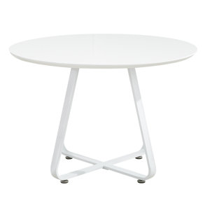Modern Contemporary White High Gloss Dining Table Allmodern Tegan High Gloss Lacquer Dining Table
