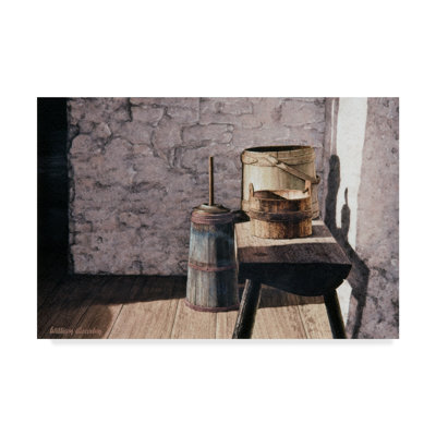 Springhouse Still Life Graphic Art Print on Wrapped Canvas Trademark Fine Art Size 30 H x 47 W x 2 D Springhouse Still Life Graphic Art Print on Wrapped Canvas Trademark Fine Art Size 30 H x 47 W x 2 D