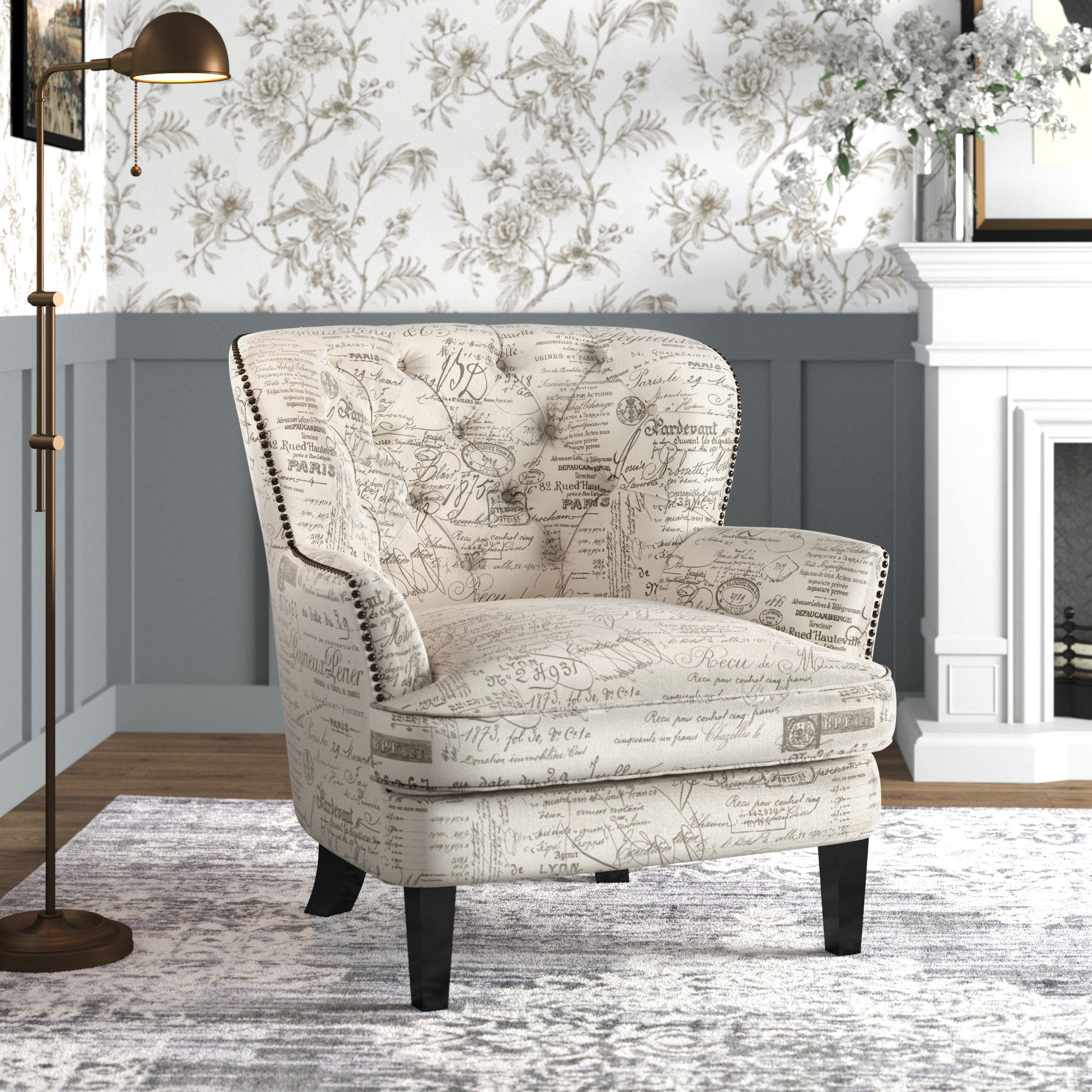 country armchair