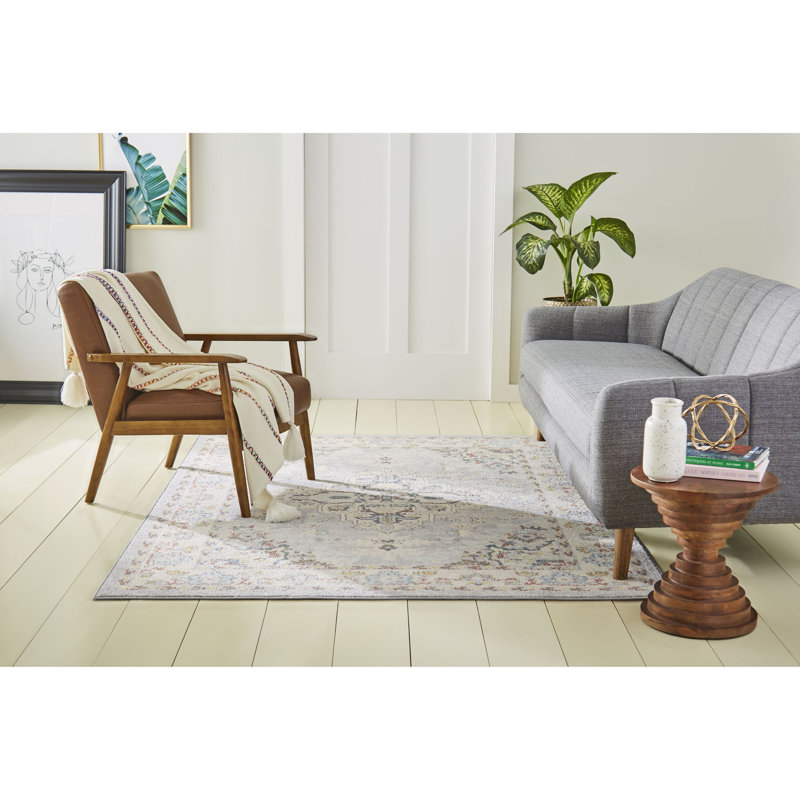Canora Grey Finkbeiner Oriental Gray Area Rug Reviews Wayfair