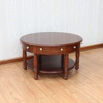 wayfair mahogany coffee table