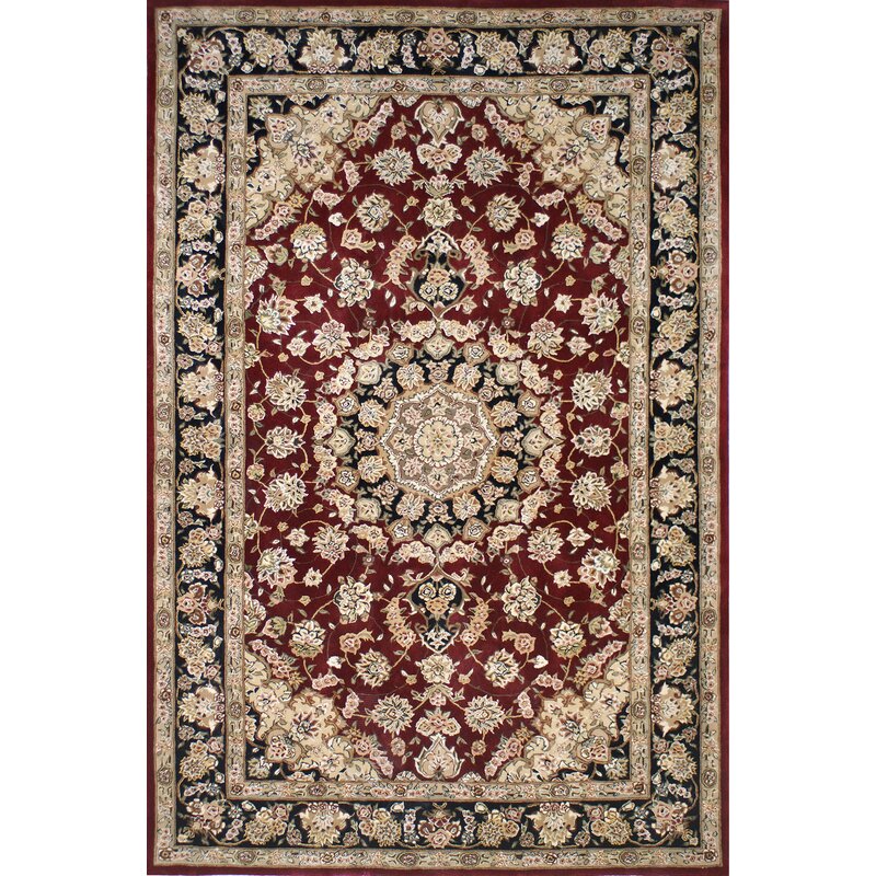 American Home Rug Co. Hand-Tufted Burgundy/Red Area Rug | Wayfair