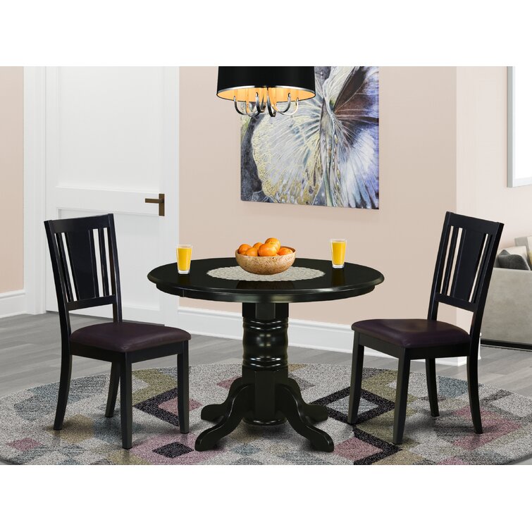 mabry espresso 5 pc dining set