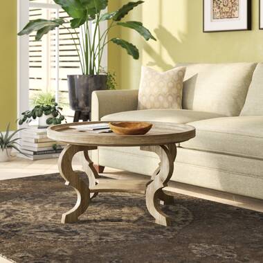 sparr solid wood frame coffee table