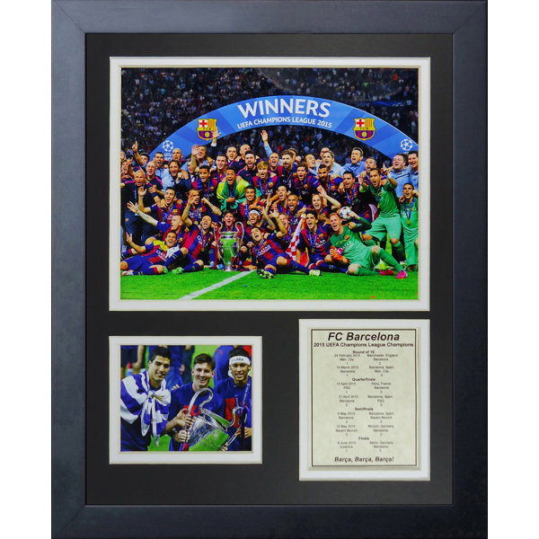 Legends Never Die Fc Barcelona 2015 Uefa Champions League Winners