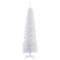 Details about   18" Artificial Christmas Tree Mini with  topper White skirt,Believe garland 