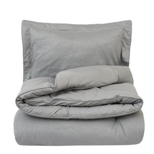 120 X Comforter Wayfair Delao 120 Gsm Embossed Comforter Set By Charlton Home