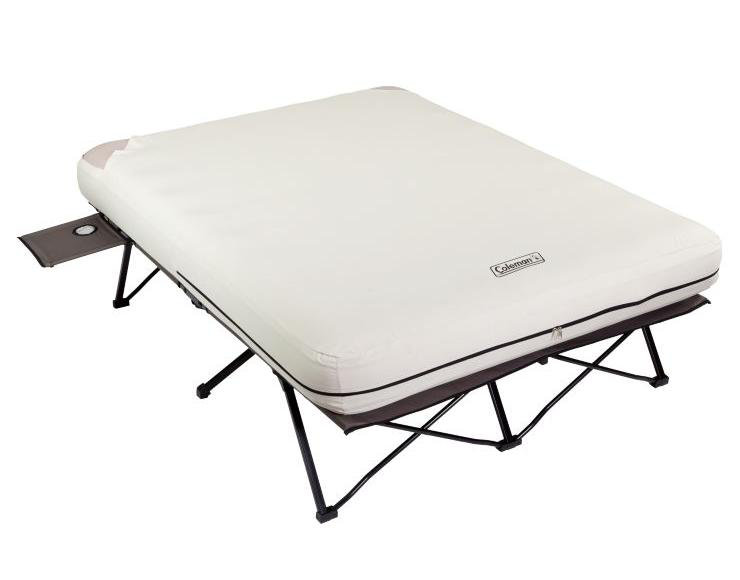 framed inflatable cot