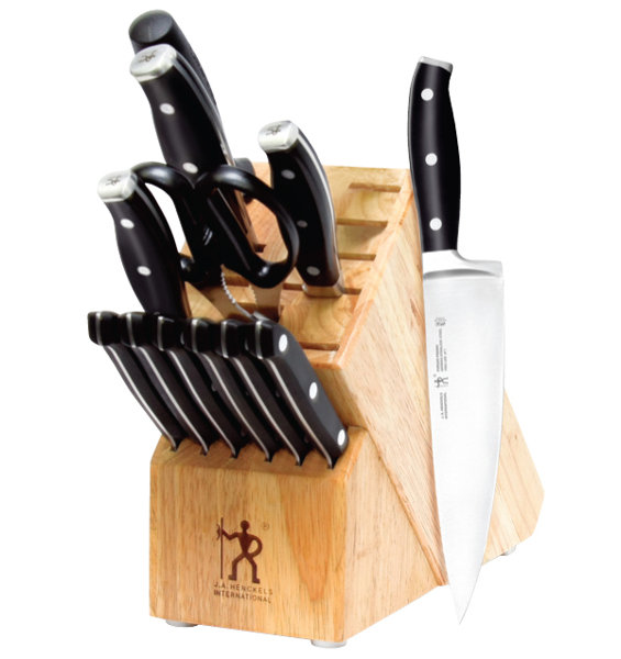 Henckels Forged Premio 13 Piece Knife Block Set Reviews Wayfair