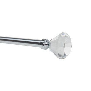 Crystal Finial Curtain Rods Wayfair Ca