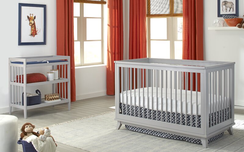 Thietmar 2 In 1 Convertible 2 Piece Crib Set Reviews Joss Main