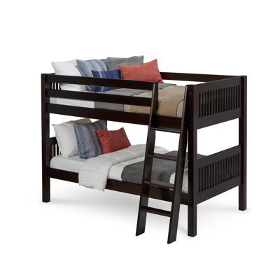 Oakwood Twin Over Twin Bunk Bed Harriet Bee