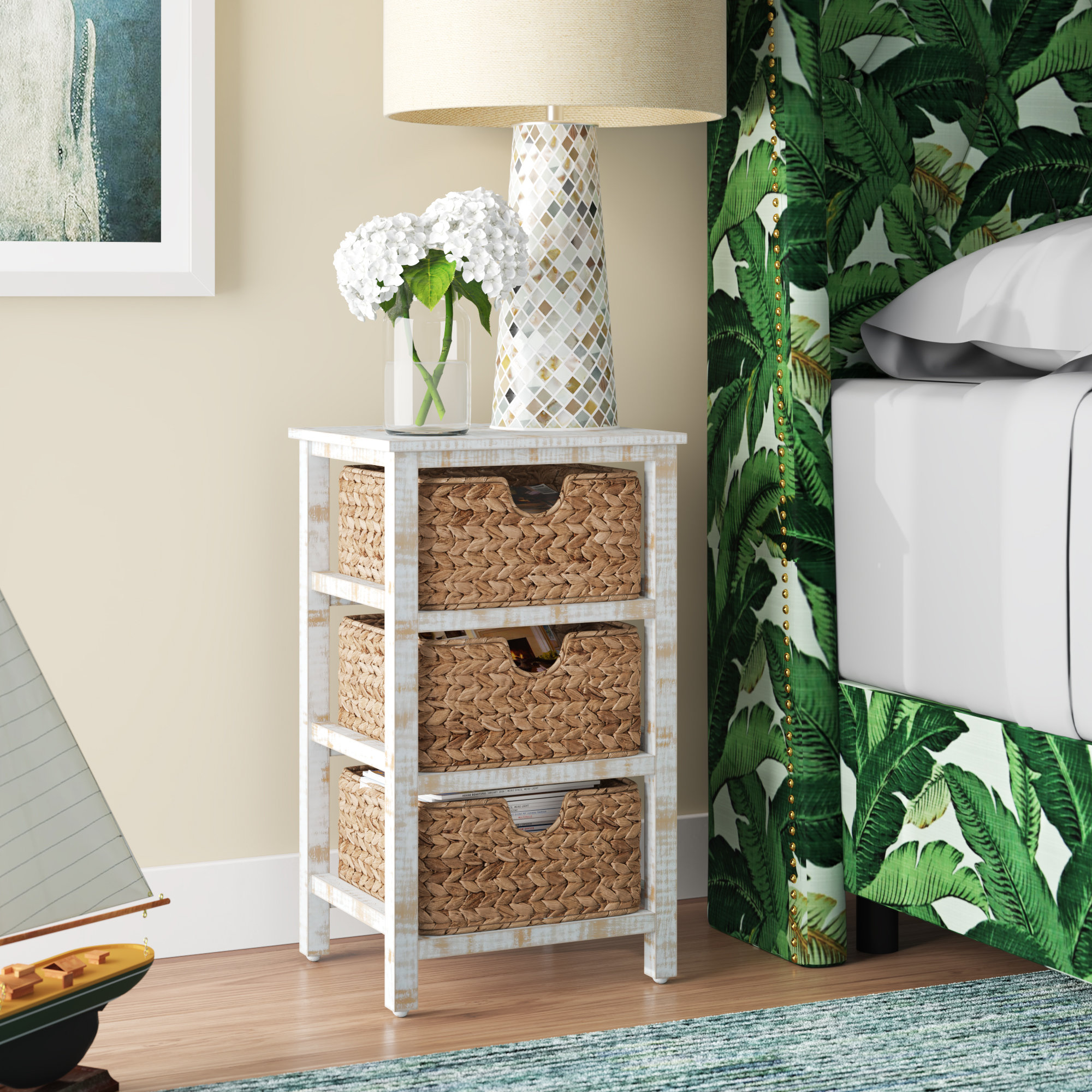 Beachcrest Home Doerr End Table With Storage Reviews Wayfair