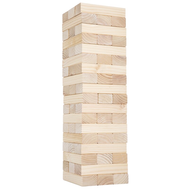 giant wooden blocks