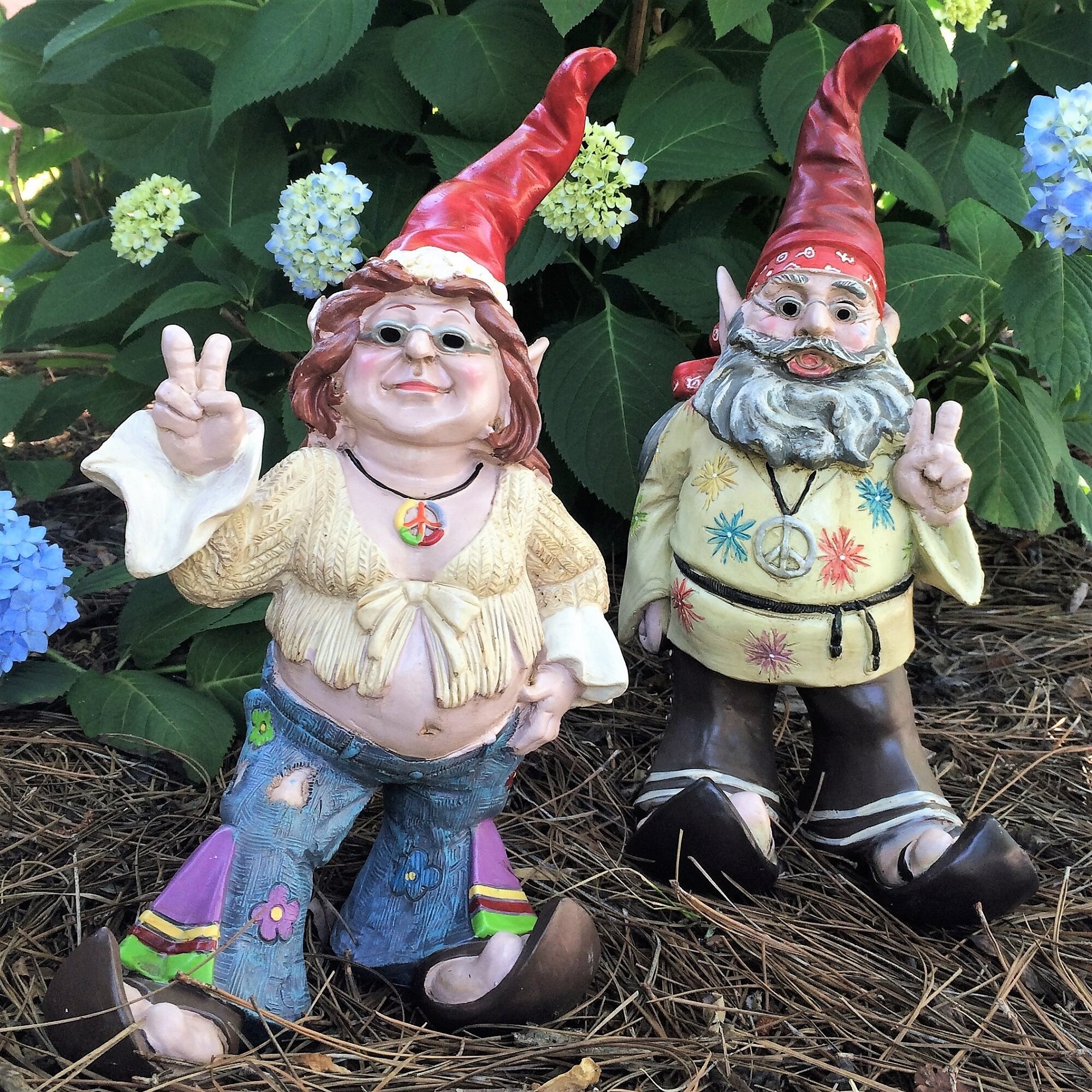 Nowaday Gnomes Hippie Jerry 