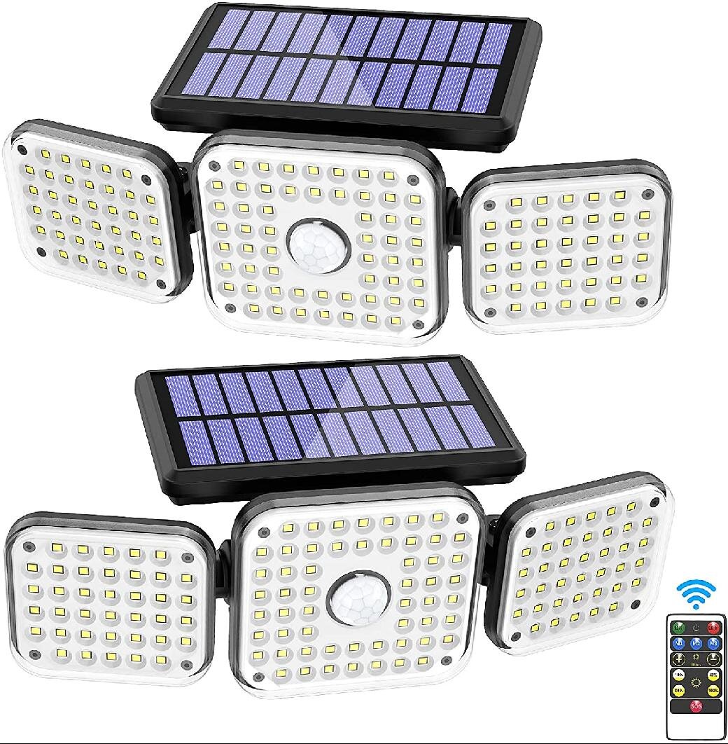 Solar Power LED Dusk to Dawn Sensor Outdoor Waterproof Motion Sensor Light IP 65 