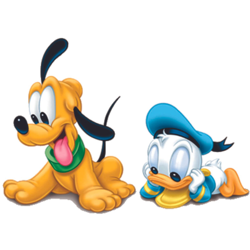 pull along baby pluto