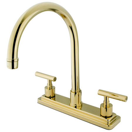 Manhattan Double Handle Kitchen Faucet Reviews Allmodern