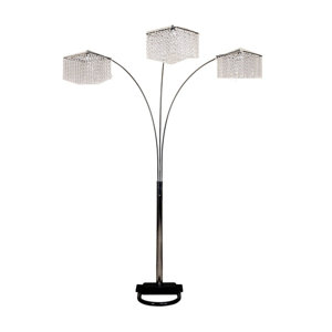 Faux Crystal Classic Triple Hanger 84