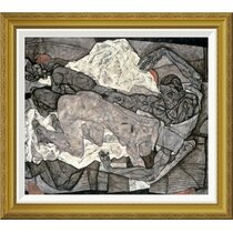 Nude Art Mann Und Frau" Drawing Painting Print Egon Schiele "Man And Woman