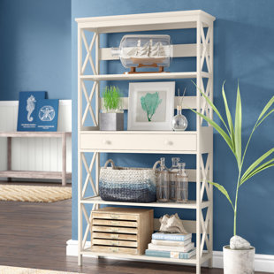 Go to store & view more images Gracelynn 5 Tier Standard Bookcase by Beachcrest Home