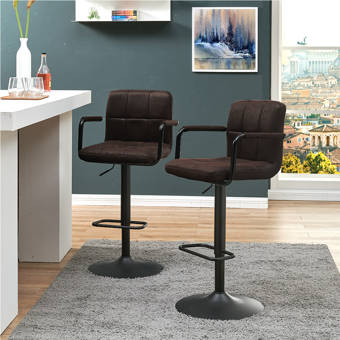 Corrigan Studio Oryana Adjustable Height Stool Wayfair