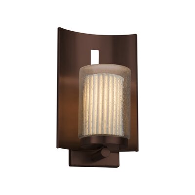 Darrien 1-Light Outdoor Sconce Brayden Studio Finish: Dark Bronze