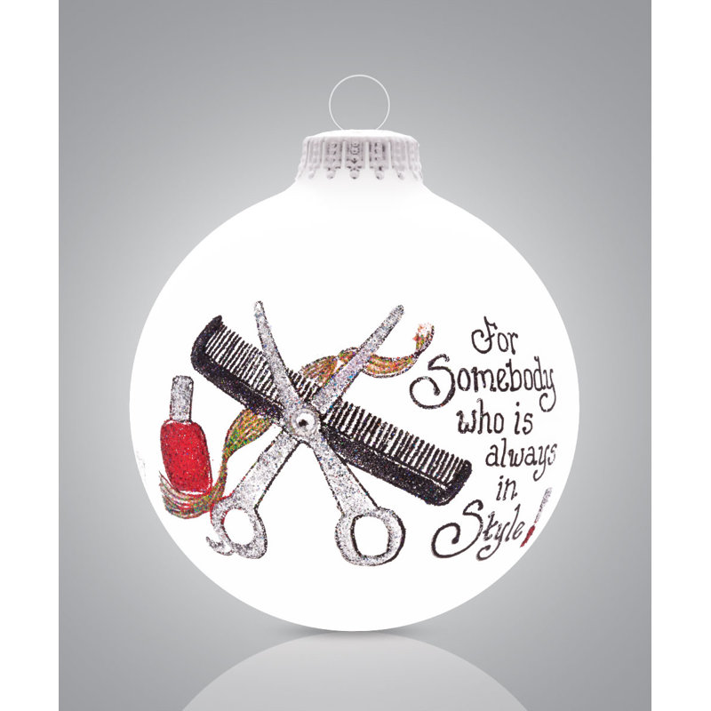 The Holiday Aisle Stylist Ball Ornament Reviews Wayfair