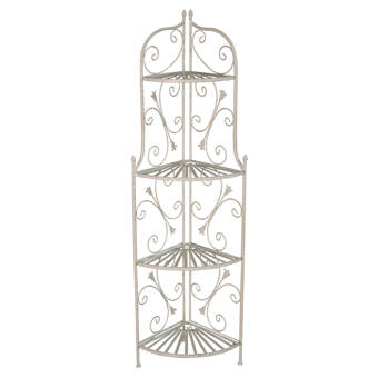 Astoria Grand Cutler Foldable Corner Bakers Rack Wayfair