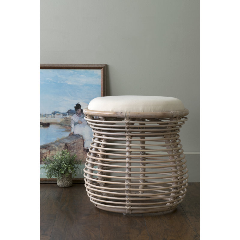 Renae Solid Wood Accent Stool Reviews Joss Main