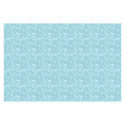 Delicate Paisley Pattern 2.9m x 4.32m Textured Matt Peel & Stick Wall Mural East Urban Home