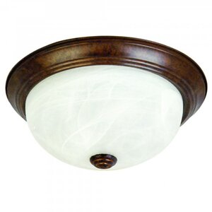 3-Light Flush Mount