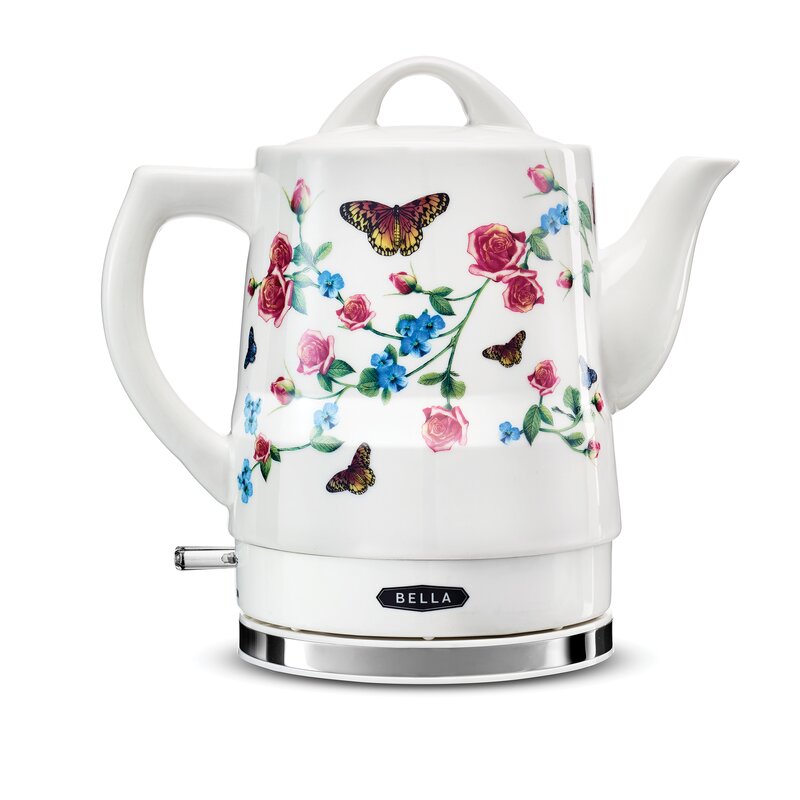 Bella 1.5 qt. Ceramic Electric Tea Kettle | Wayfair