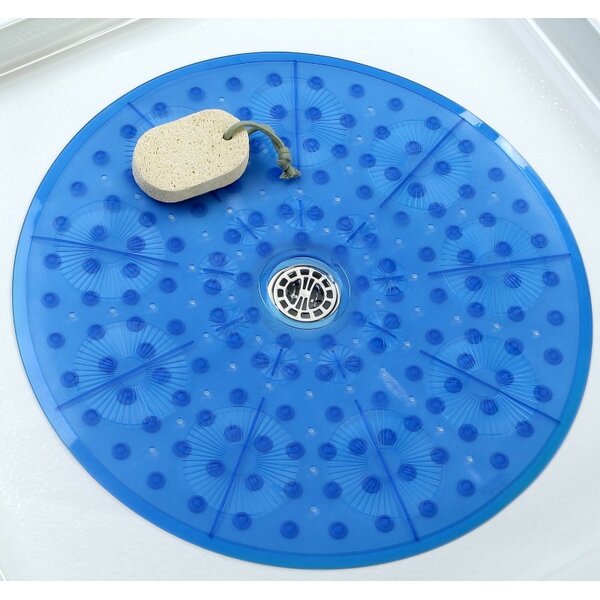 round shower mats non slip