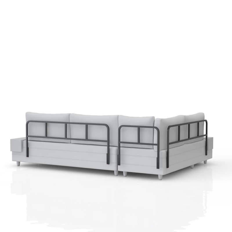 Corrigan Studio Fenske 98 Reversible Sleeper Corner Sectional Wayfair