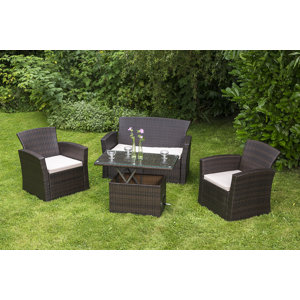 4-Sitzer Sofa-Set Bough mit Kissen von Garten Li..