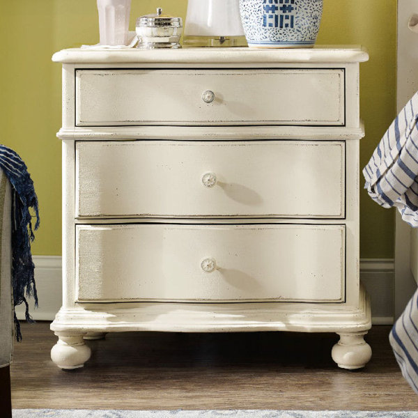 Likens 3 Drawer Nightstand & Reviews | Birch Lane