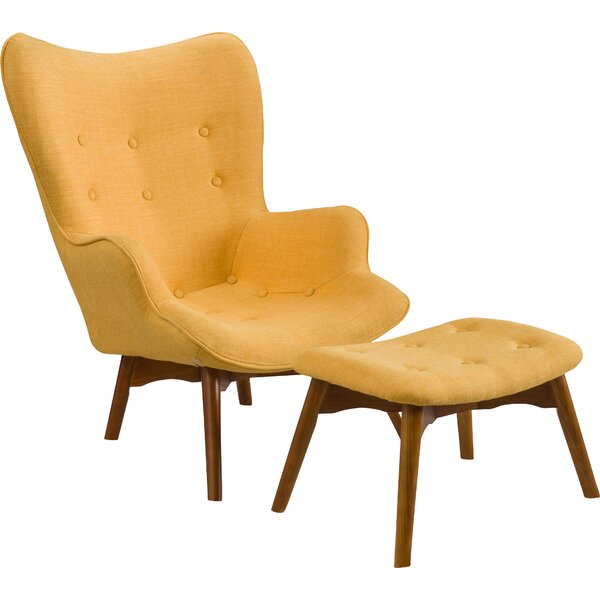 Yellow Chair And Ottoman Wayfair