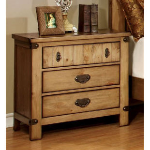 Go to store & view more images Street 3 Drawer Nightstand by Loon Peak