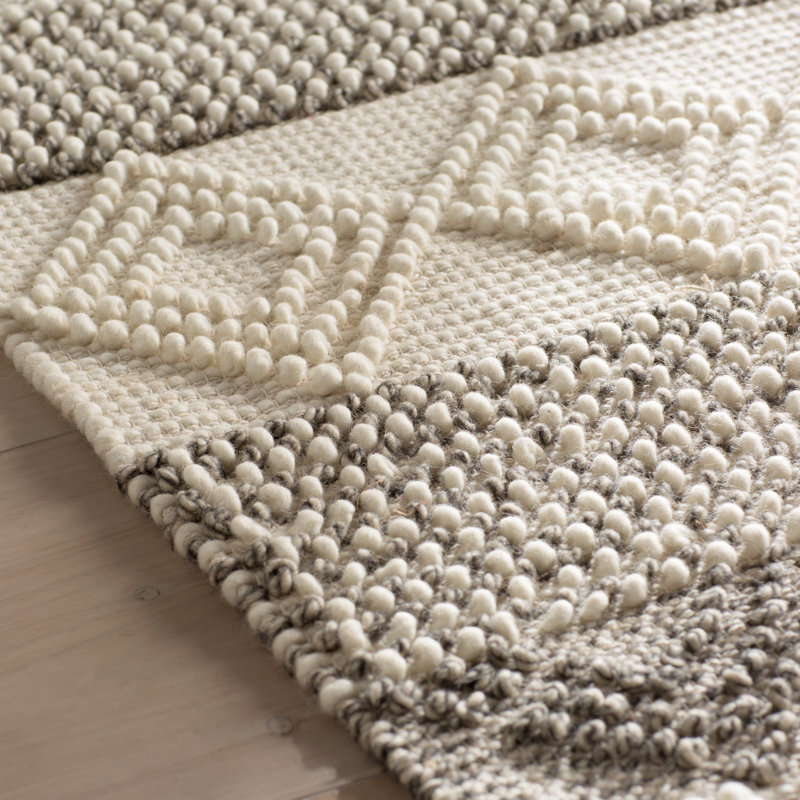 Laurel Foundry Modern Farmhouse Billie Hand Tufted Gray Ivory Area Billie Hand Tufted Gray Ivory Area Rug