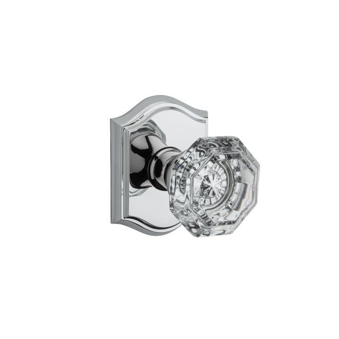 Baldwin Crystal Privacy Door Knob with Traditional Arch Rose & Reviews Wayfair