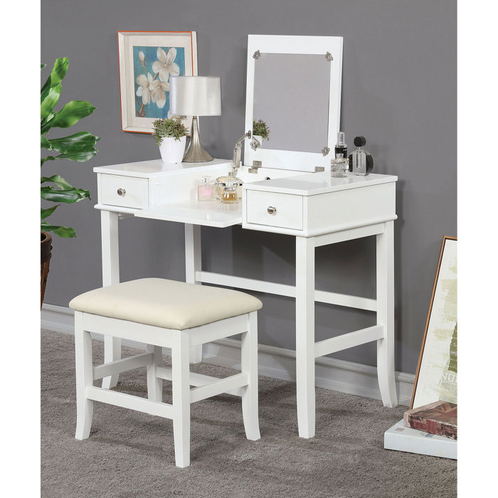 Marsily Vanity Set With Mirror Marsily Vanity Set With Mirror